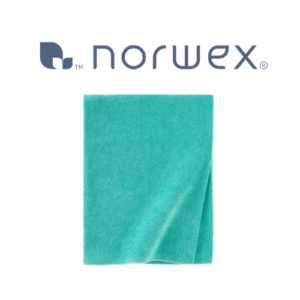 Bath Towel Eggshell Blue/ Tuala Mandi Mikrofiber Norwex, Corak Garisan Laut